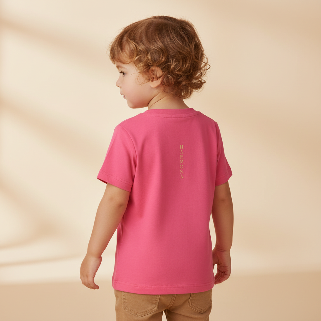 T-shirt rose bébé